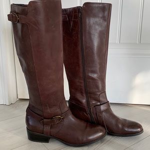Ralph Lauren Leather Boot Margarita 7B